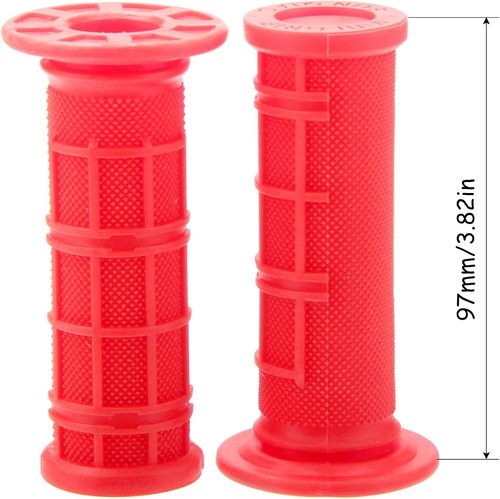 HANDLEBAR GRIP GRIPS SET FOR YAMAHA PW 50 PW50 HONDA XR50 CRF50 RED I GR03+ - Bild 2 von 5