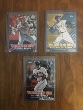 2022 topps baseball. welcome to the show insert lot. mint. 3 cards.