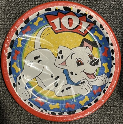 Vintage 90s 101 dalmatians dog disney birthday 8