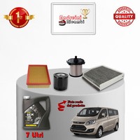 Inspektionskit Filter Und ÖL Ford Tourneo Custom 2.2 Tdci 74KW 100CV 2013->