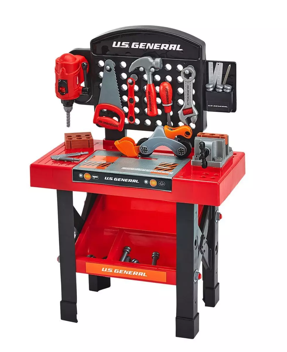 NEW Toy Workbench U.S. GENERAL JUNIOR Kids Toy Set 52pcs. eBay