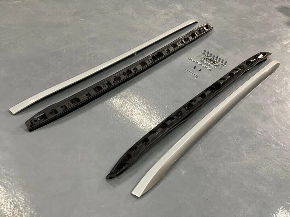 Portaequipajes barra transversal rieles portaequipajes apto para Acura MDX 2014-2016 2017-2021 Foto 3 de 4