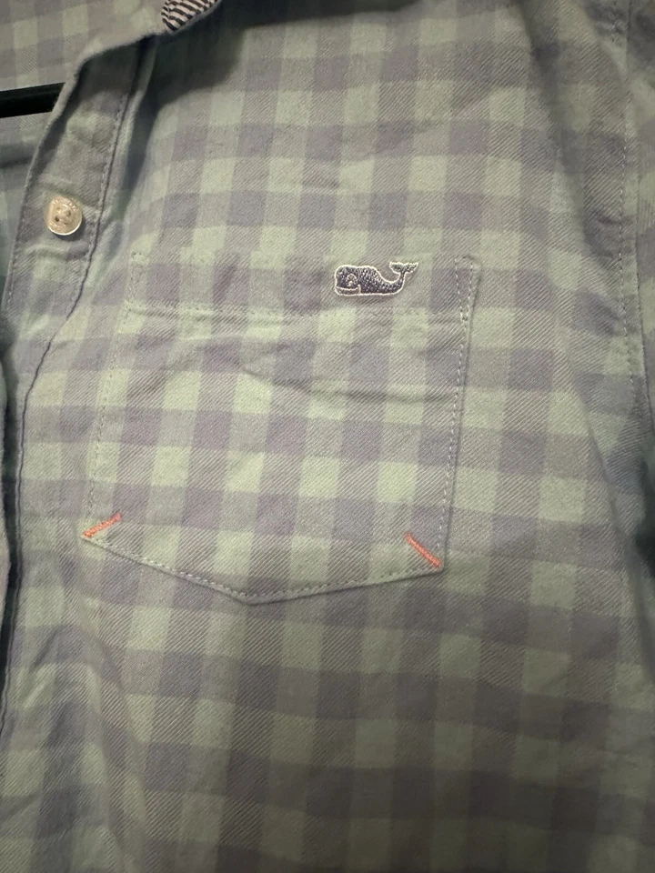 Vestido Vineyard Vines Gingham Meninas Tamanho 12 Suavemente Usado - Bolsos! - Imagem 3 de 4