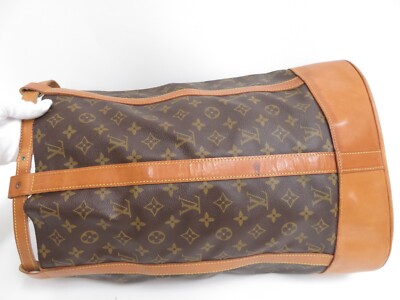 Authentic Louis Vuitton Monogram Randonnee GM Shoulder Bag #42861