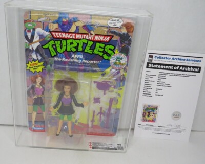 April Ravishing Reporter TMNT Teenage Mutant Ninja Turtles CAS AFA Graded 85