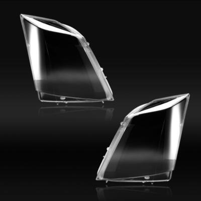 2x Vorne Scheinwerfer Lampe Abdeckung Linse für Cadillac CTS 2008-2013 Klar