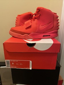yeezy red october ebay