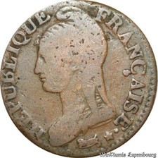 B9385 Directoire 5 Centimes Dupré an 8/7 A Paris ->Make offer