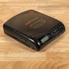 Sony Car Discman Black Portable Digital Compact Disc Cassette Player For Parts