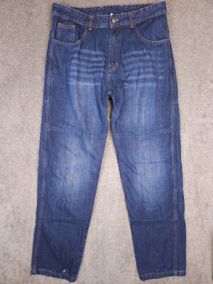 Force Riders Jeans Reinforced Knee Blue Denim With Kevlar Men’s Size 36  (33x32)