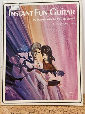 Instant Fun Guitar 1973 Bob Mitchell Publications sheet music