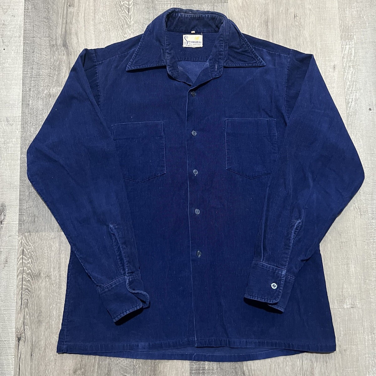 VTG 50s/60s Shanghai All Cotton Corduroy Two Pocket Dark VTG 50s/60s Shanghai All Cotton Corduroy Two Pocket Dark