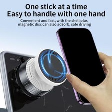 Vacuum Suction Cup Magnetic Bracket Multi-purpose Car Phone Holder D2P3