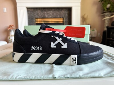 Off-White Vulc Low Black 2018 US Size 9.5 EU43