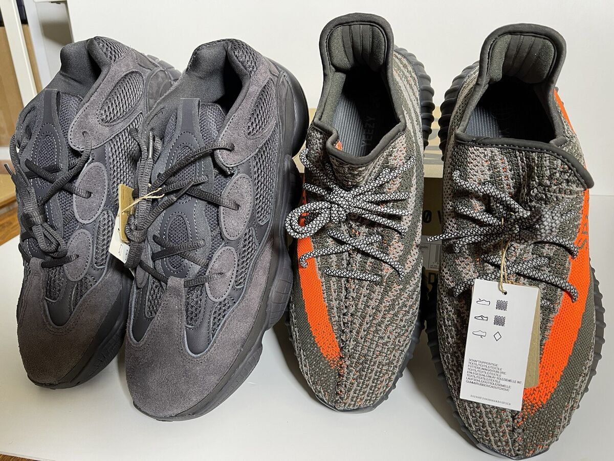 Adidas Yeezy 500 Utility Black F366 Size 12 & Boost 350 V2 Adidas Yeezy 500 Utility Black F366 Size 12 & Boost 350 V2