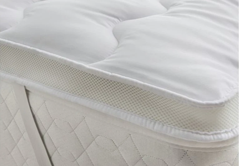 Micro Fibre Air Mattress Topper Temperature Control 2"(5cm) Deep Mattress Topper