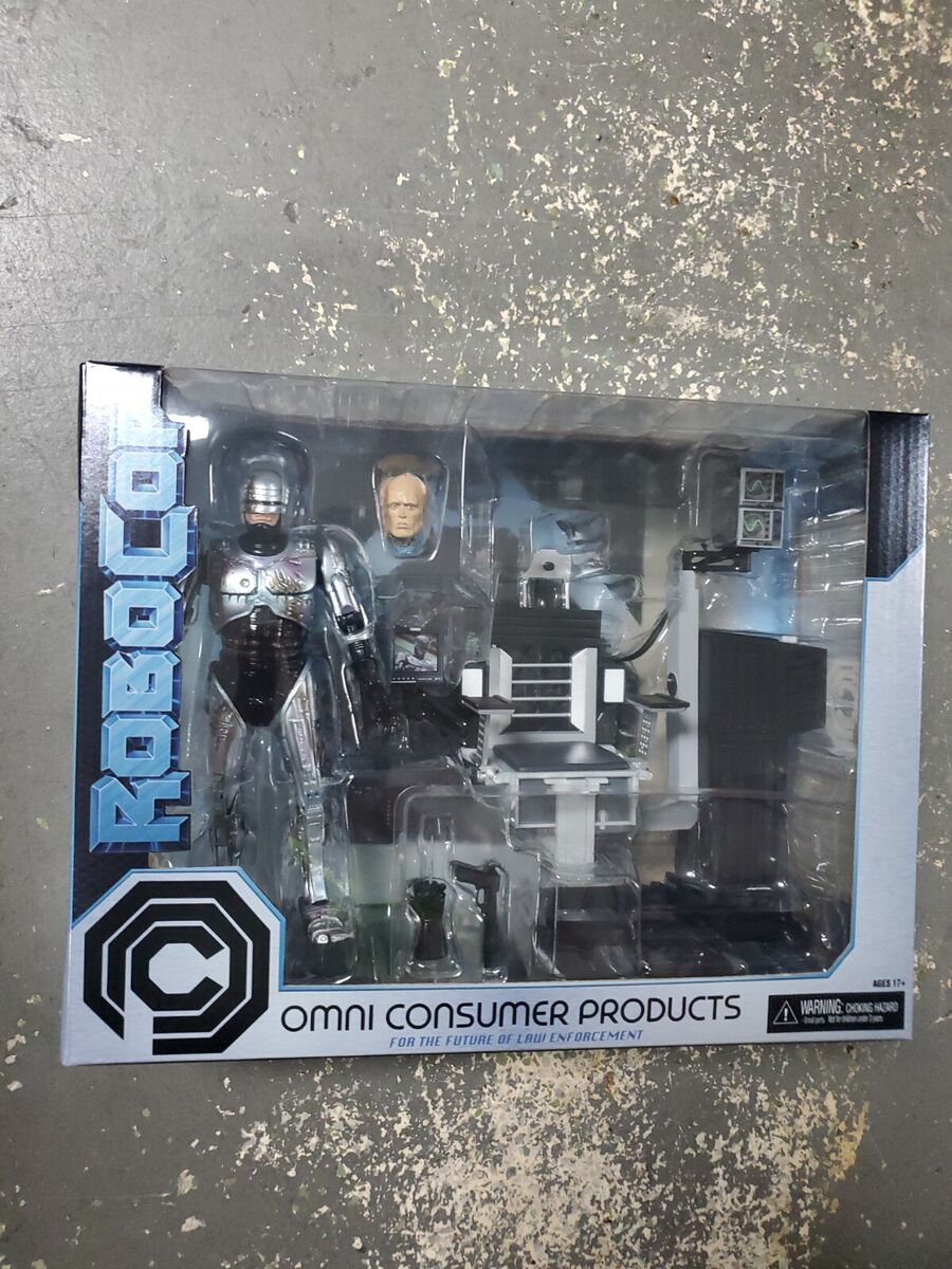 Neca Robocop With Chair Ultimate Battle Damaged Action Neca Robocop With Chair Ultimate Battle Damaged Action