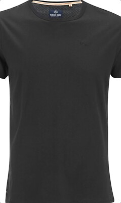 Threadbare Mens williamT-Shirt black  Size XL NEW BNWT