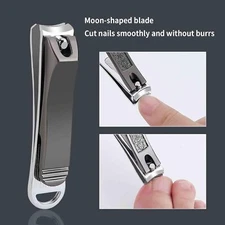 Professional Stainless Steel Finger Nail Toe Handle Clippers Trimmer Large Size