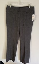 Amanda And Chelsea Pants Contemporary Fit Straight Let Low-rise waist Size 10