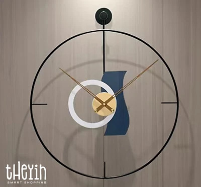Large 60cm SUPER SILENT Minimalist Classic Wall Clock Quiet Non-Ticking Quartz - Image 1 of 4
