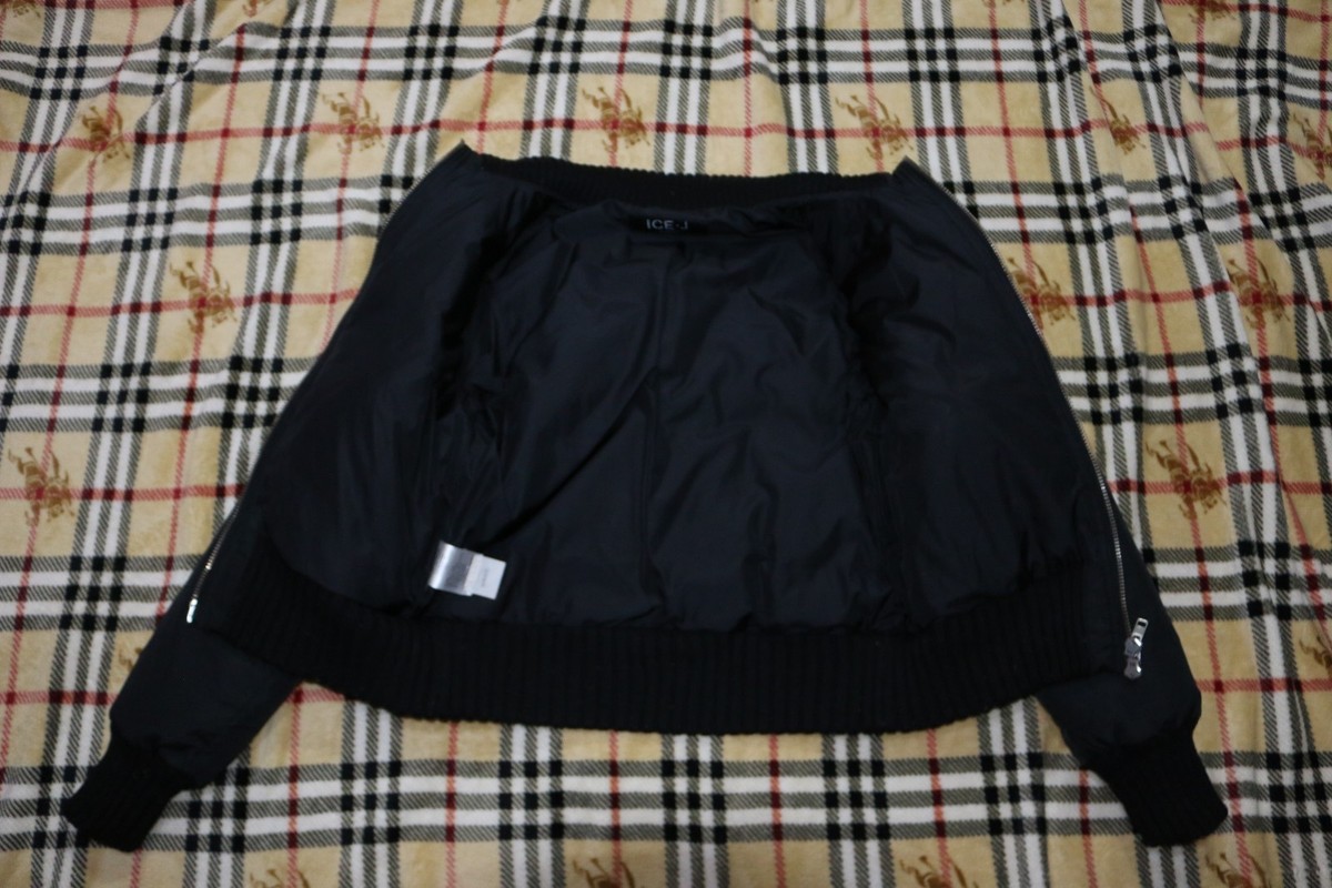美品 イタリア製 ICEBERG 中綿 ベスト GILMAR ロゴジッパー 11053390_cd7.jpg