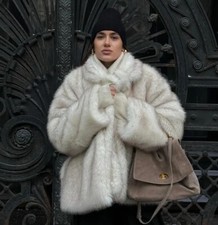 Pelliccia Modello Zara 2025 Grigia