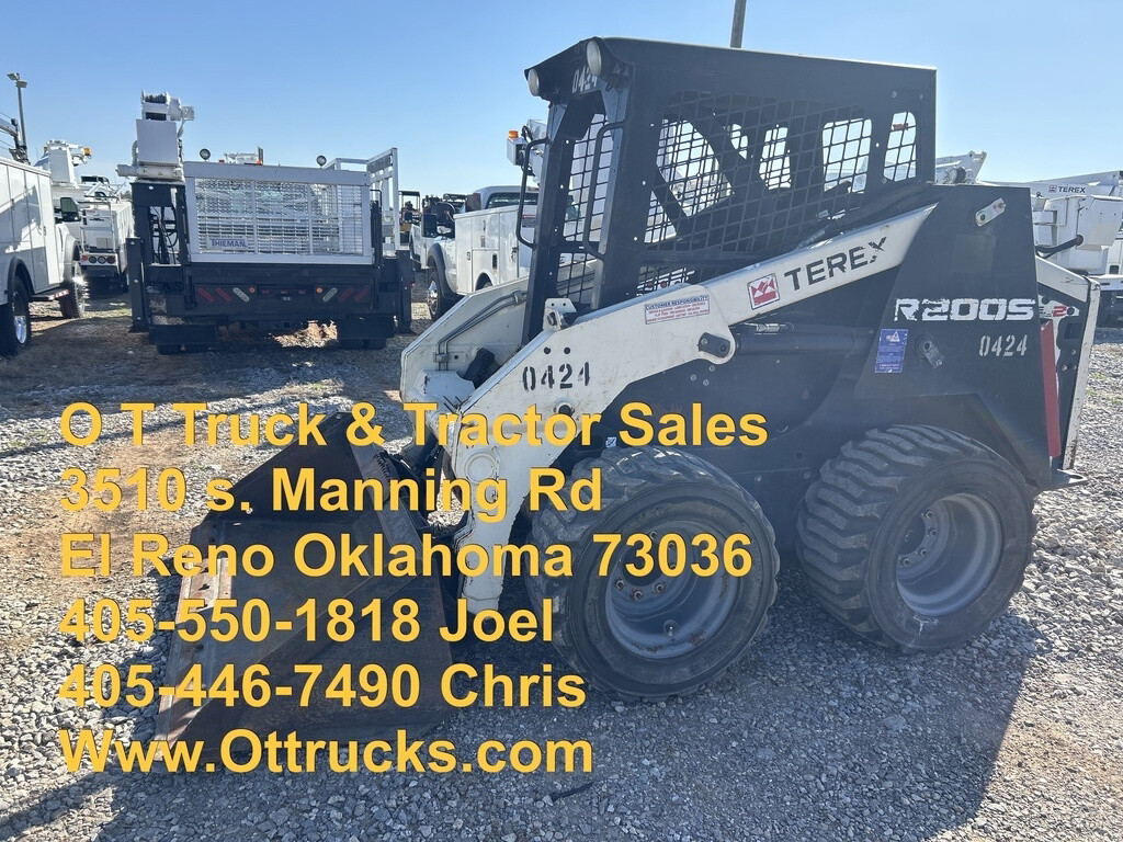 2015 Terex R200S Skid Steer Loader Open Cab Joystick 60Hp Used | eBay