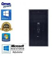HP Compaq DC5800 PC Intel Core 2 Duo 3.0G  4GB RAM 320GB HDD 