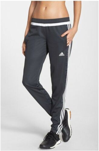 Adidas Climalite Women&#039;s Medium 15 Training Pants, Dark Gray / Logo | eBay
