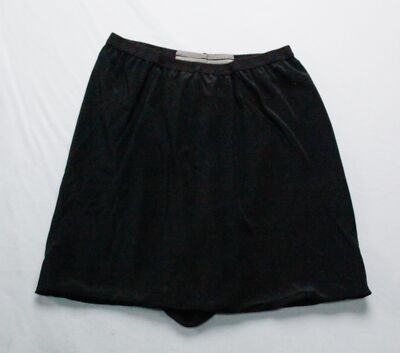 Rick Owens Women's SS17 Walrus Pull-On Skirt Shorts TM8 Black US:8