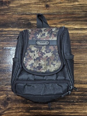 Nintendo Gameboy, DS, Switch Lite Mini Backpack Carrying Case Army ...