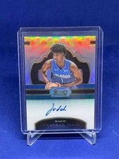 JONATHAN ISAAC 2017-18 PANINI SELECT SILVER PRIZM AUTO ROOKIE RC #D 30/199