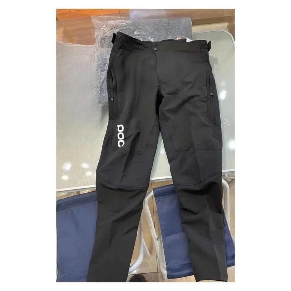 Calças masculinas com zíper para moto mountain bike ciclismo downhill - Imagem 2 de 4