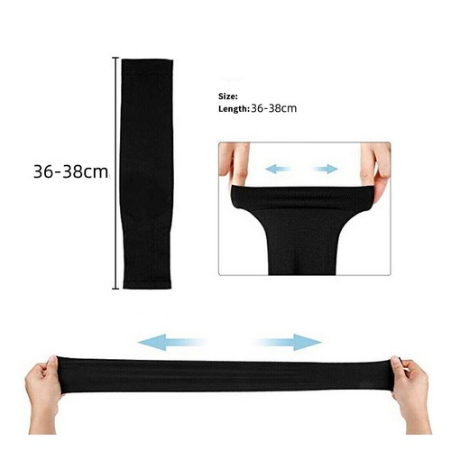 3Pairs Cooling Arm Sleeves Cover UV Sun Protection Sports Outdoor For Men Women - Picture 3 of 12