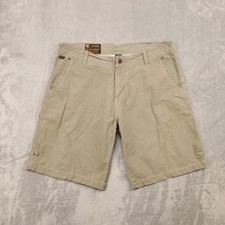 Kuhl Shorts Mens 38 Khaki Crag Series Cargo Utility Outdoor Hiking Trail Casual