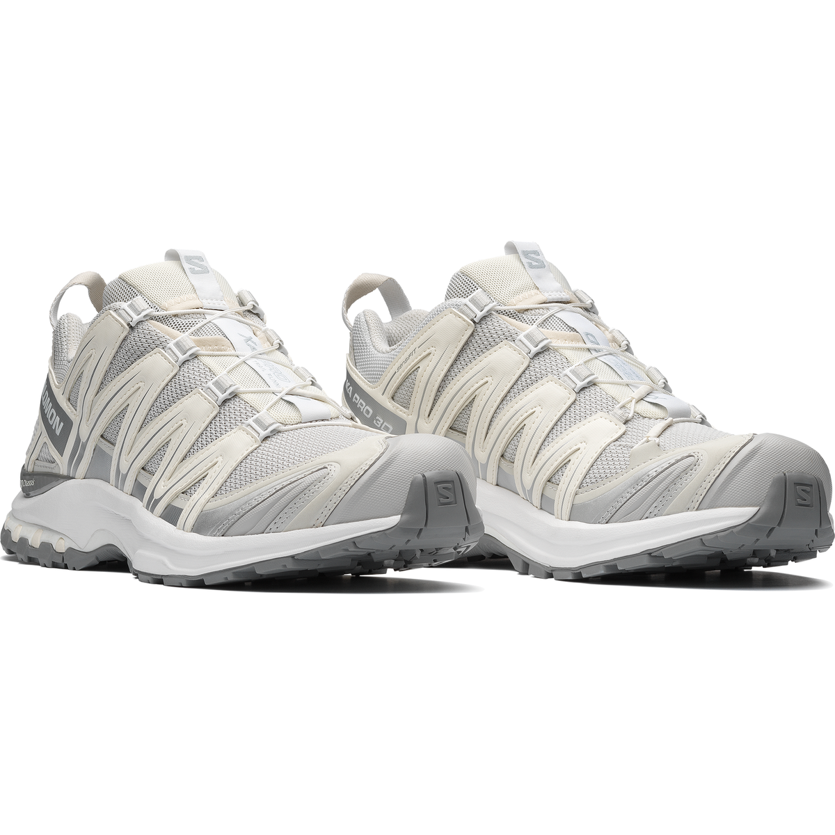 Salomon Men\'s Cream and Gray Athletic Shoes XT-6 Grey | Salomon main image 3