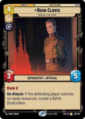 TWI SWU Multibuy Karten Twilight of the Republic Star Wars Unlimited Einzelkarte