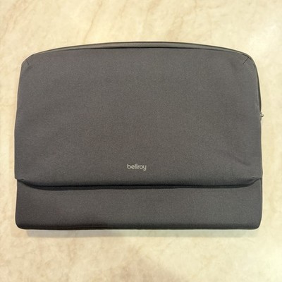 Bellroy Laptop Caddy (14  Laptop Cover) - Black - Never Used