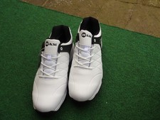 Scarpe da golf impermeabili Ram Golf FX Tour da uomo taglia UK 10 bianco/nero