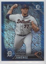 2016 Bowman Chrome Prospects Blue Shimmer Refractor Joe Jimenez #BCP225 j2c