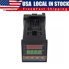 REX-C100 Digital Temperature Controller Thermostat Thermocouple AC110V-240V US