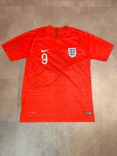 England Trikot #9 Kane (Größe L, Nike, Rot, Auswärts, WM 2018)