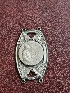 Schützenmedaille Metall Sammlerstück Trachtenschmuck Jäger Abzeichen