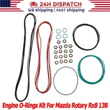 Reusable Engine O-rings Rebuild Kit For Mazda Rx8 13b Engines Water Oil O-ring Reusable Engine O-rings Rebuild Kit For Mazda Rx8 13b Engines Water Oil O-ring