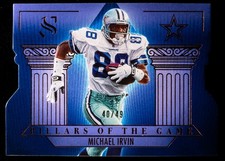 Michael Irvin 40/49 Bronze 2025 Panini Silhouette Pillars of the Game Cowboys