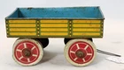 Marx Tin 1920s Lithograph Cart Tow Farm Tool