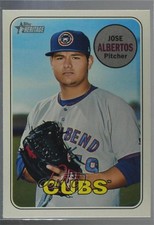 2018 Topps Heritage Minor League Edition Glossy Jose Albertos #47 n1u