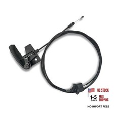 1 PC Car Hood Release Cable Handle Assembly, Hood Lock Opening Cable with