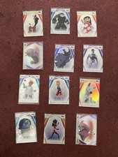 Topps Disney Neon 2025  Refractor Holo Lot 12 Cards